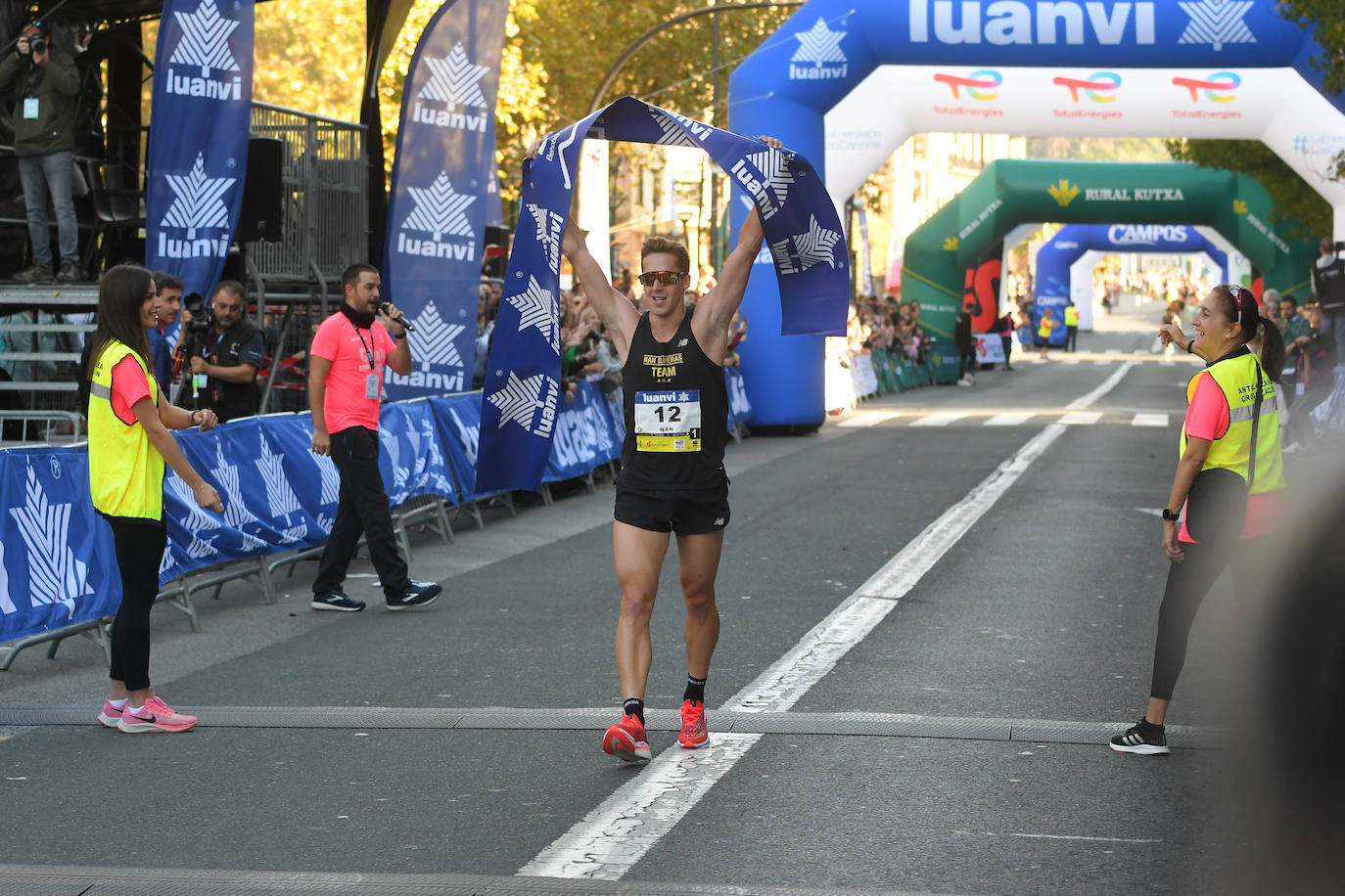 Fotos: Llegada a meta de los corredores