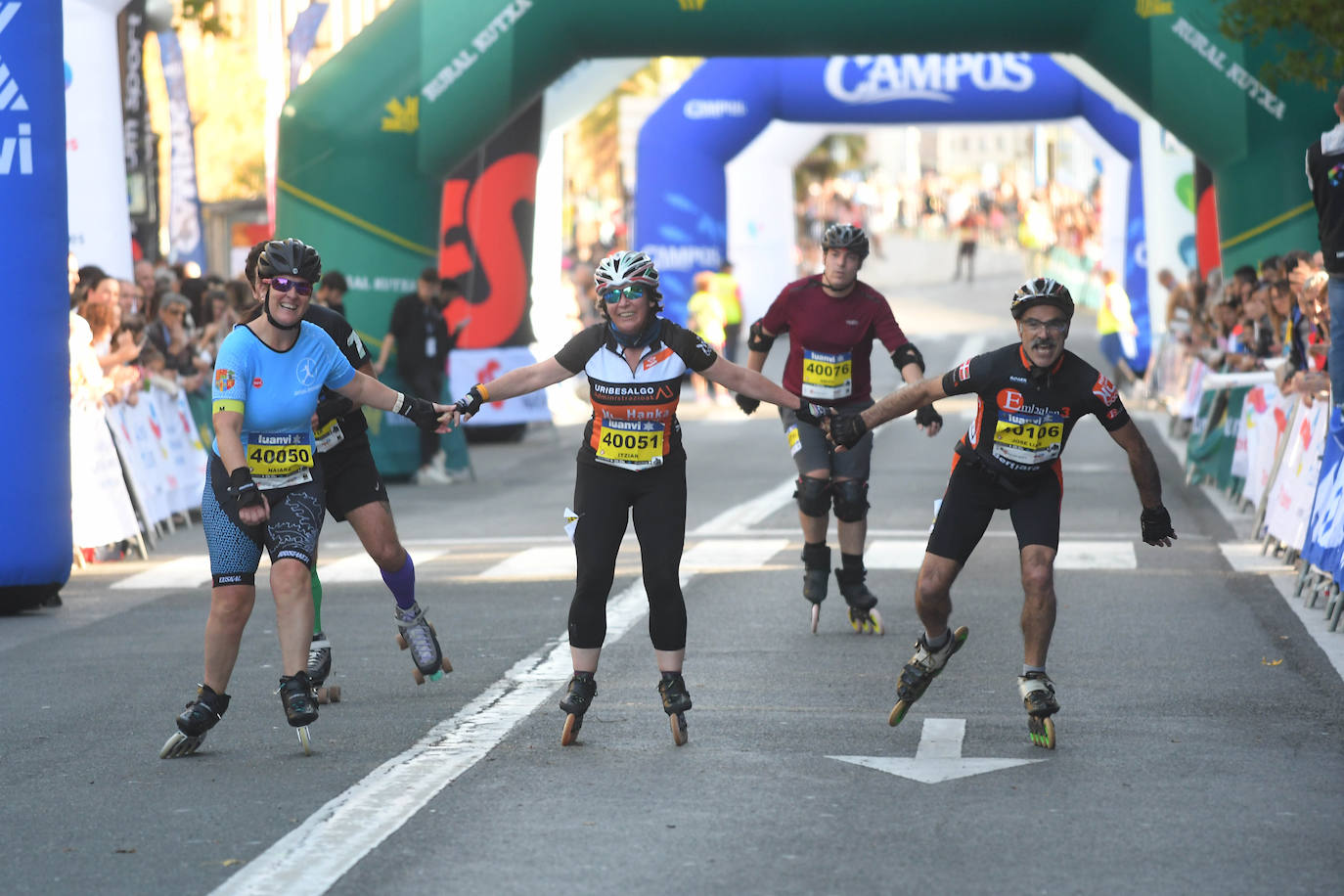 Fotos: Llegada a meta de los corredores