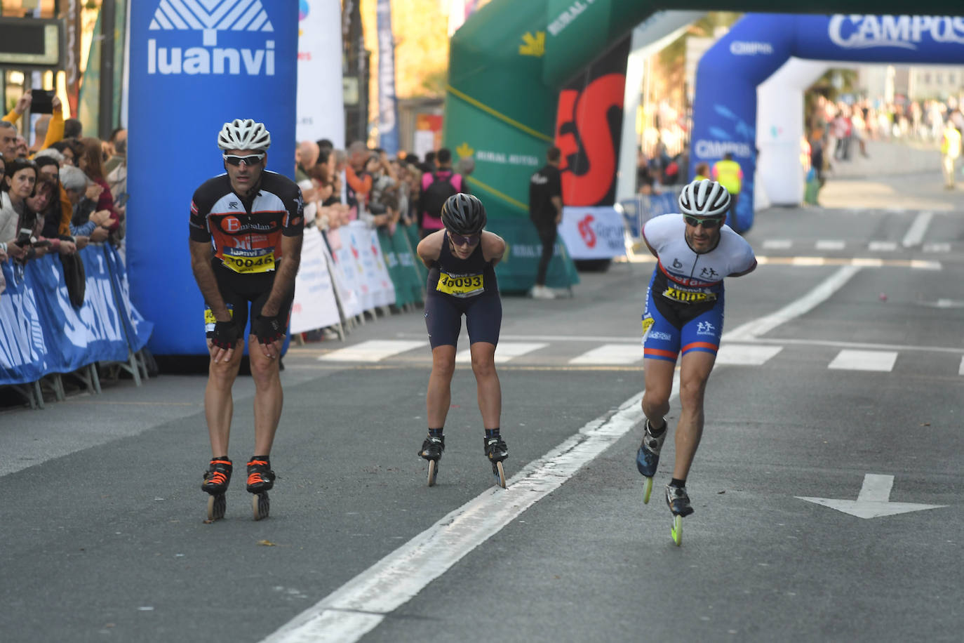 Fotos: Llegada a meta de los corredores