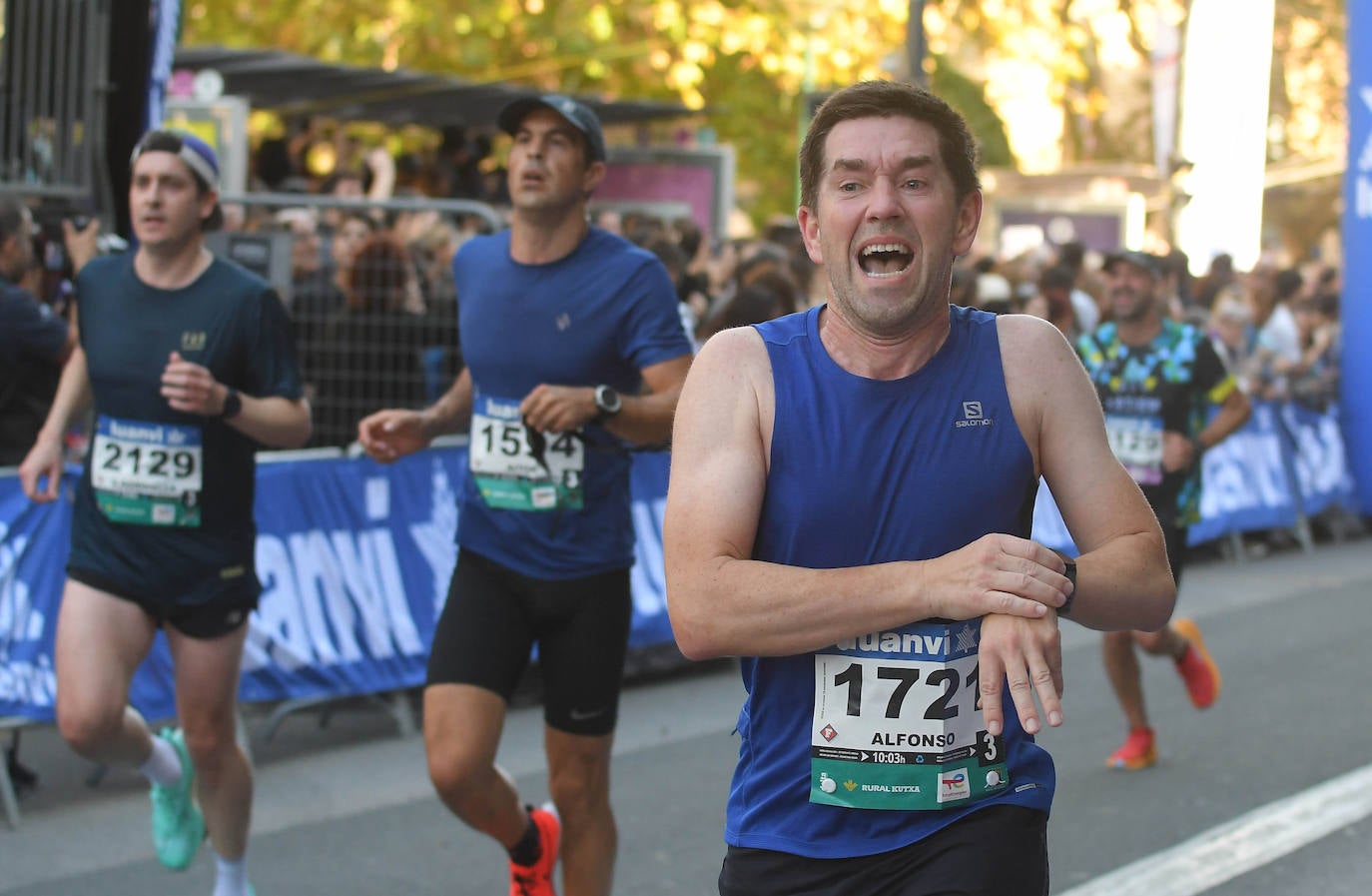 Fotos: Llegada a meta de los corredores