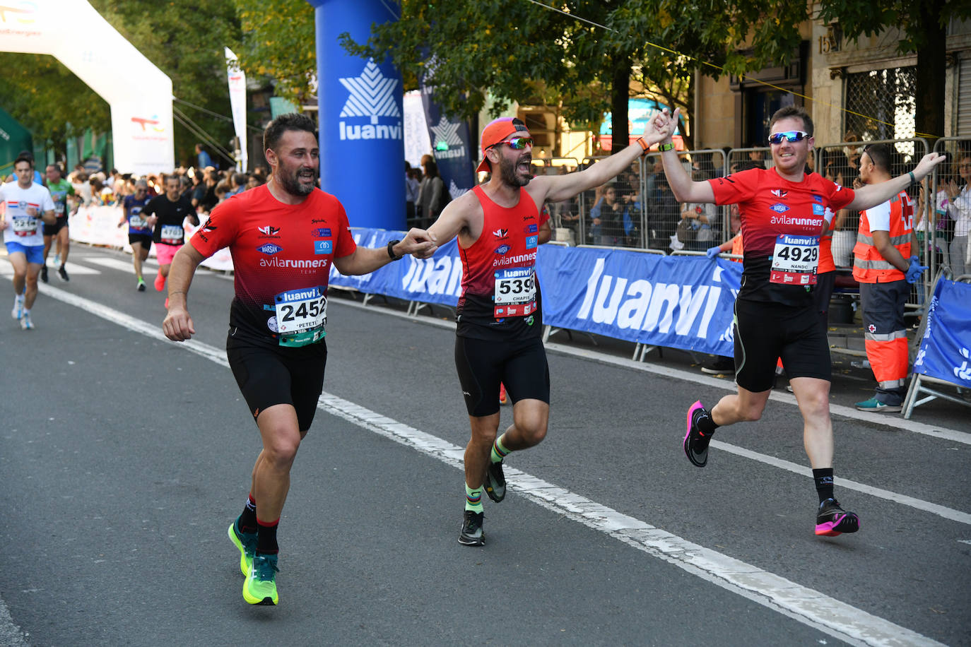 Fotos: Llegada a meta de los corredores