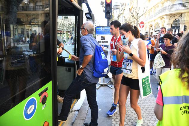 Fotos: Llegada a meta de los corredores