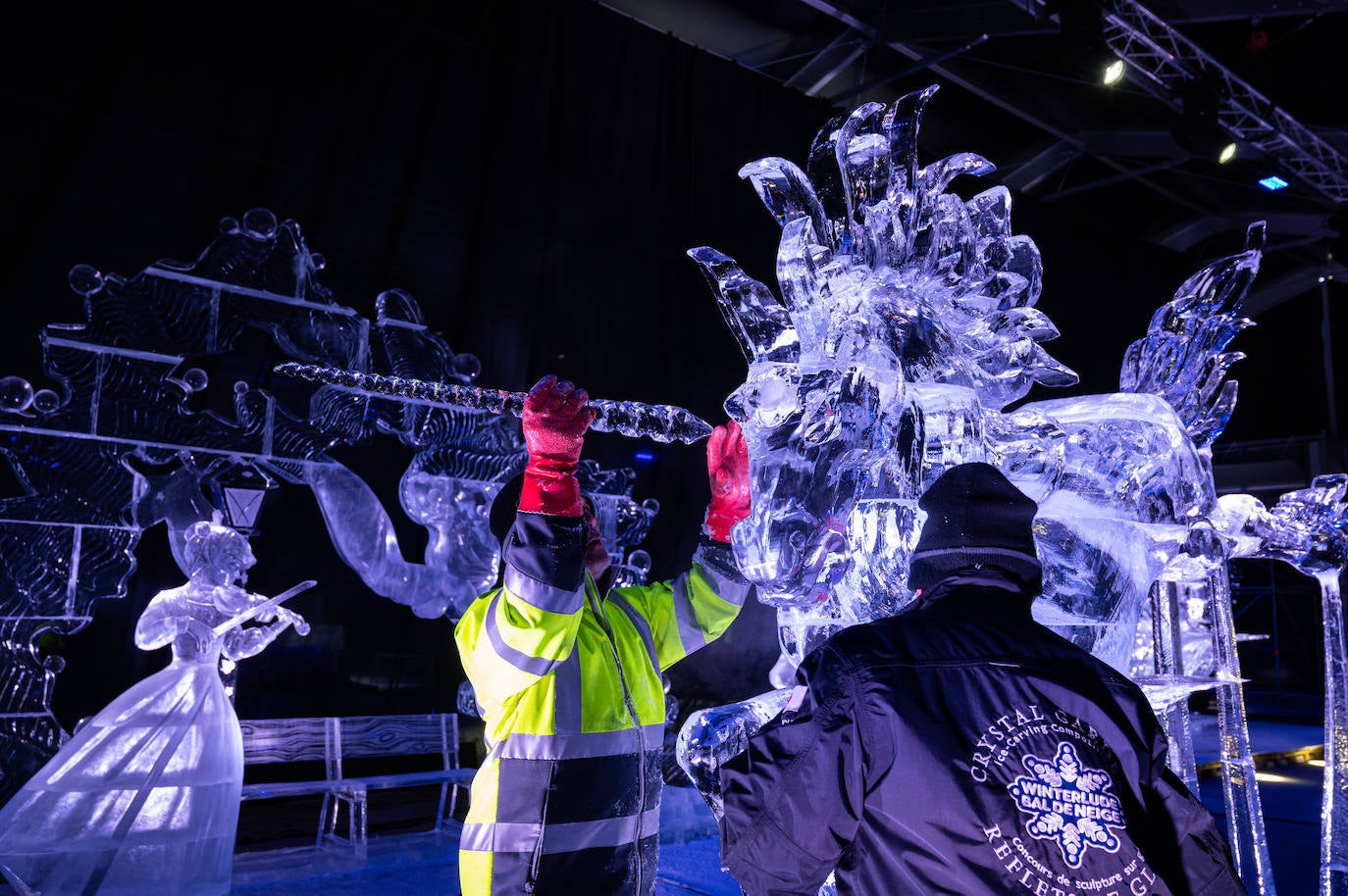 Fotos: Festival de Esculturas de Hielo