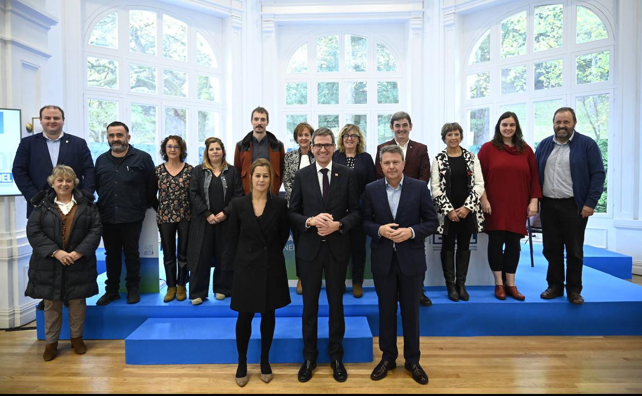 Asamblea General de Eudel celebrada este miércoles en Laudio.