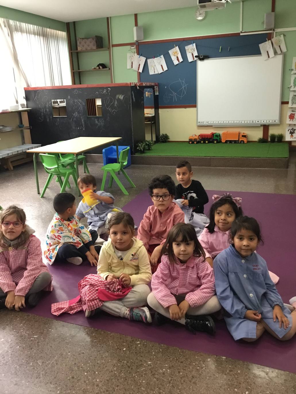 Los alumnos de tercero de Infantil de Scientia Karmelo