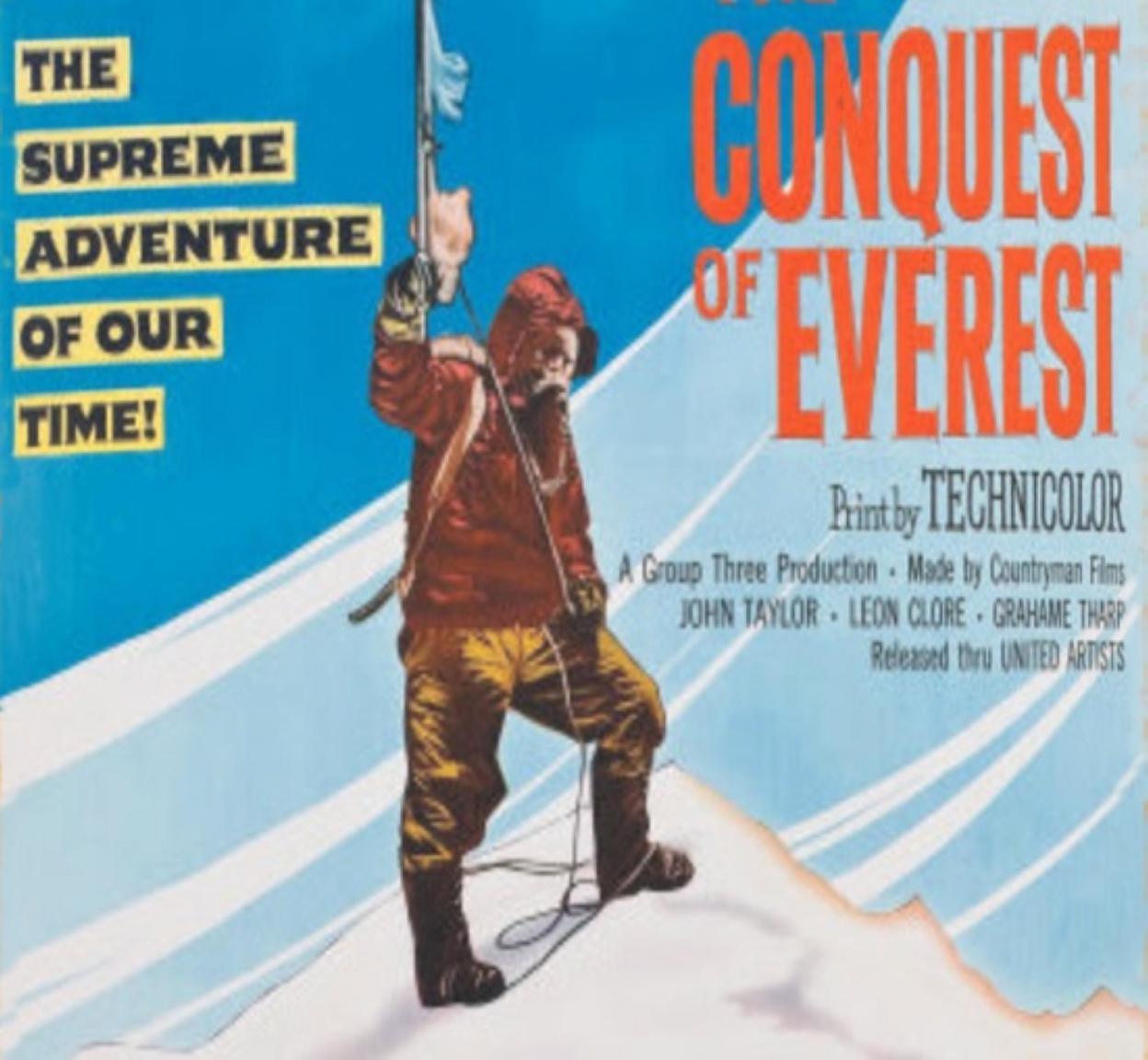 Cartel de la película sobre el ascenso al Everest