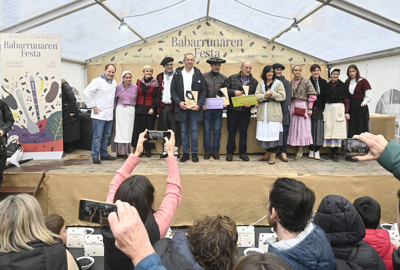 Fotos: Contra el frío y la lluvia, unas buenas alubias