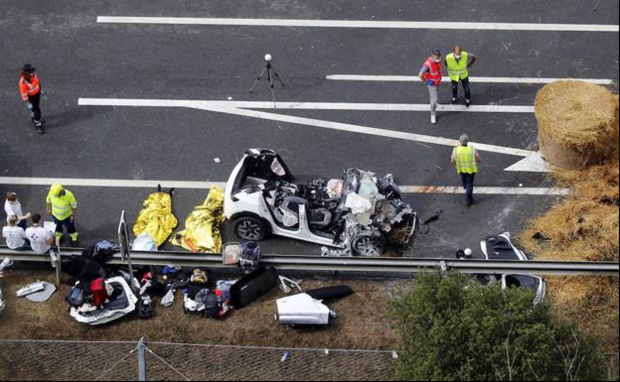 Las víctimas mortales de tráfico en Gipuzkoa superan en lo que va de año las cifras de 2021