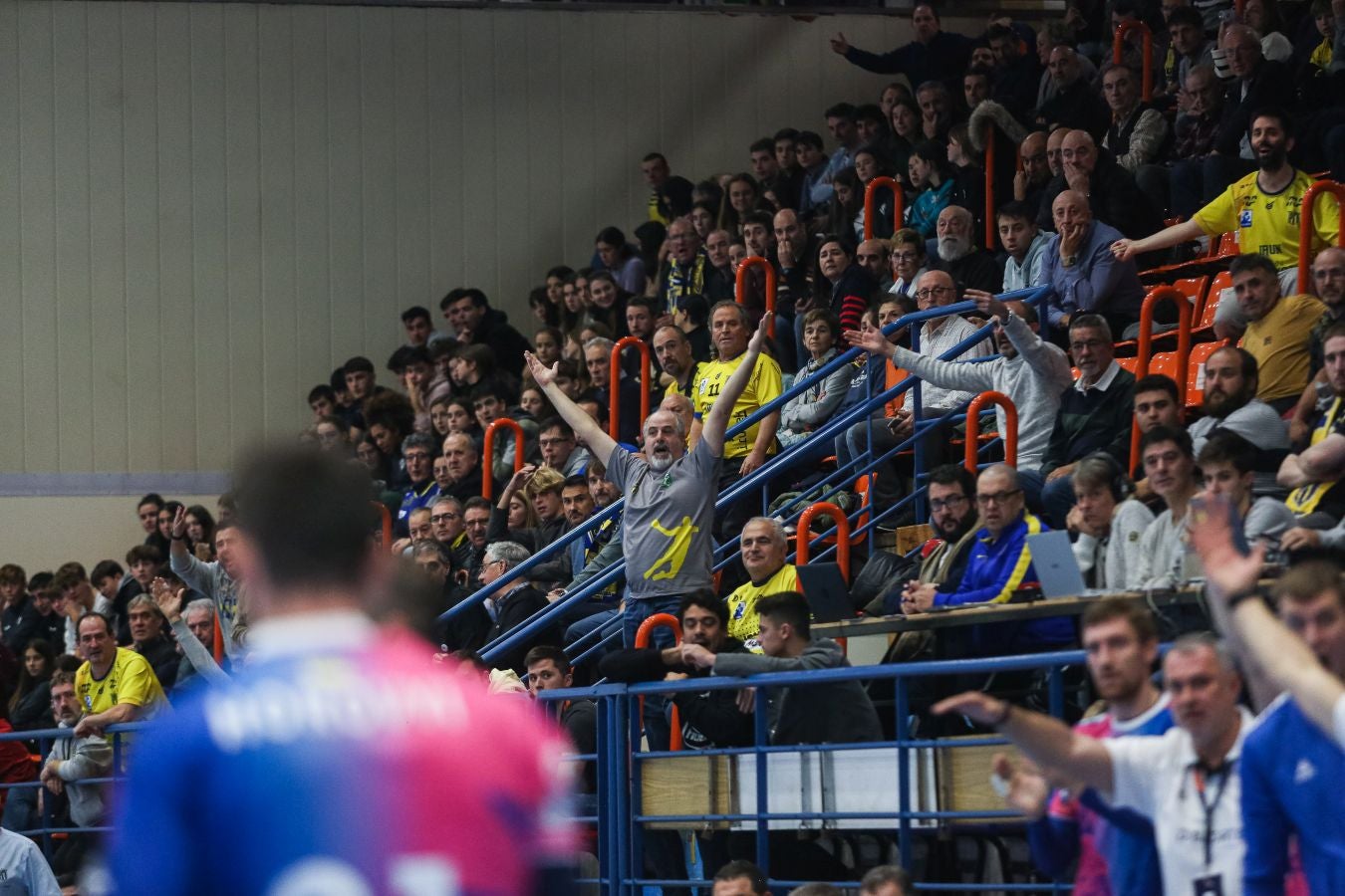 Fotos: El Bidasoa Irun reacciona tras el descanso y derrota al Motor Zaporozhye