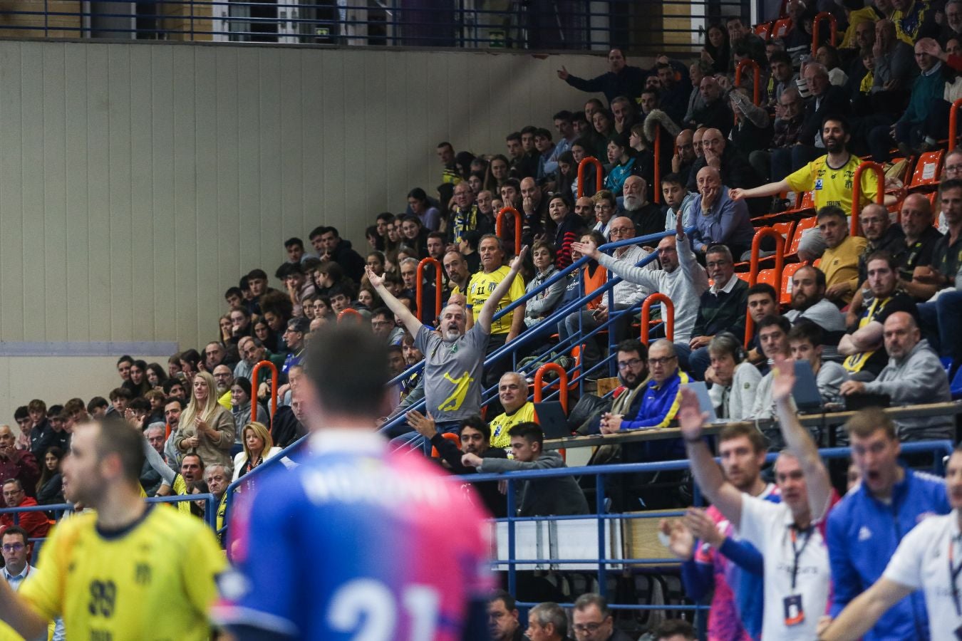 Fotos: El Bidasoa Irun reacciona tras el descanso y derrota al Motor Zaporozhye