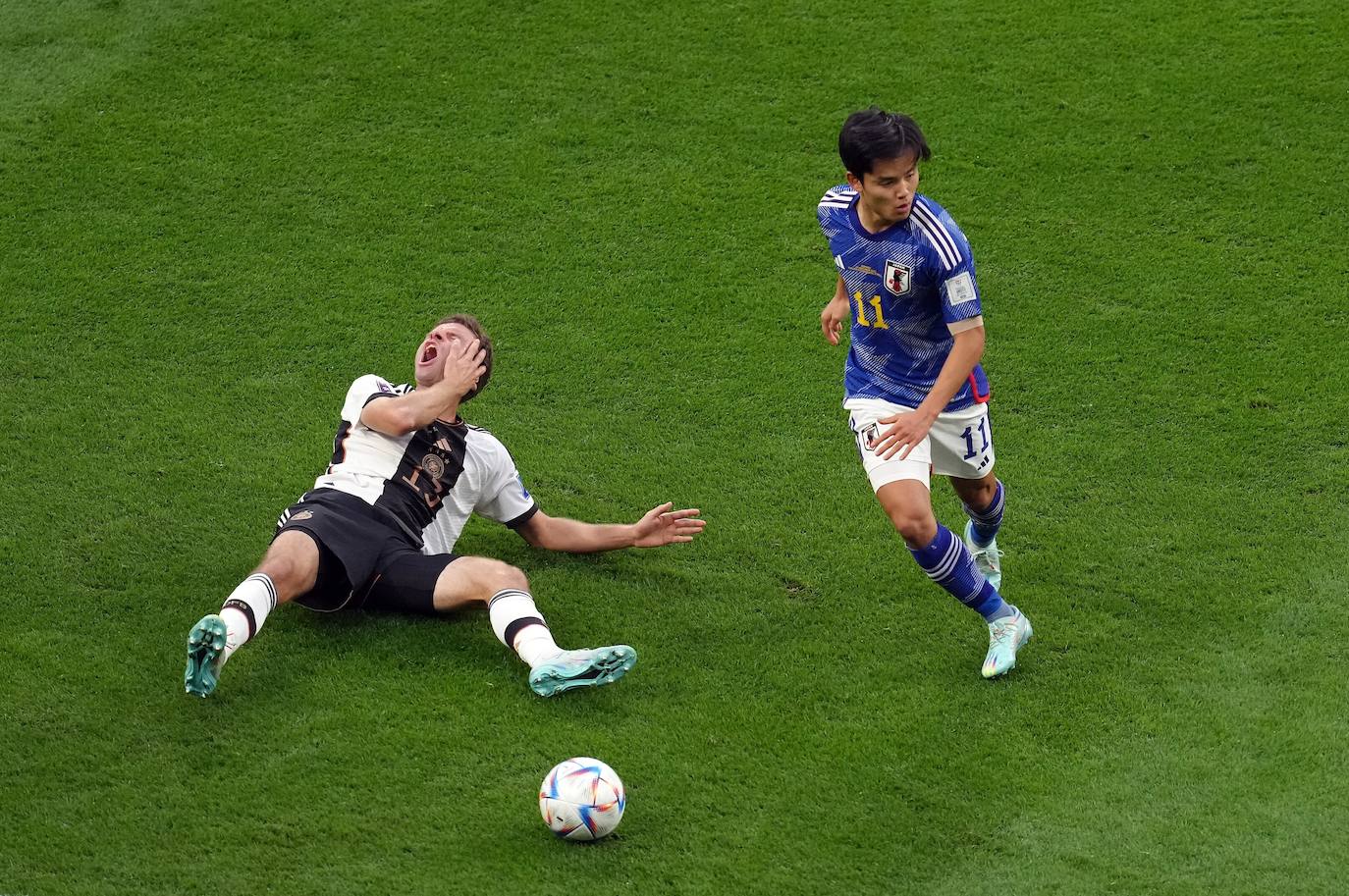 Fotos: Las mejores imágenes de Kubo en su debut mundialista