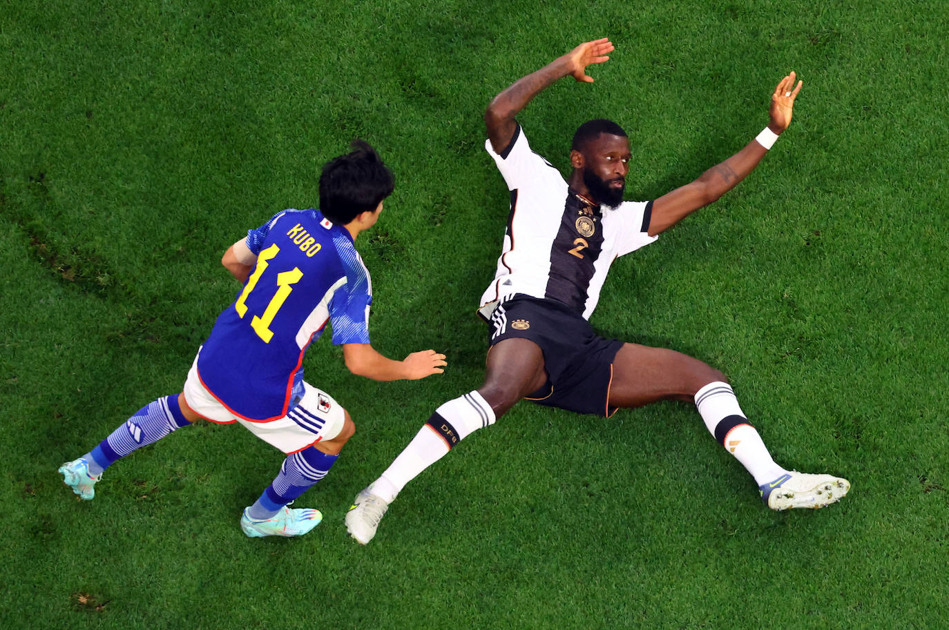 Fotos: Las mejores imágenes de Kubo en su debut mundialista