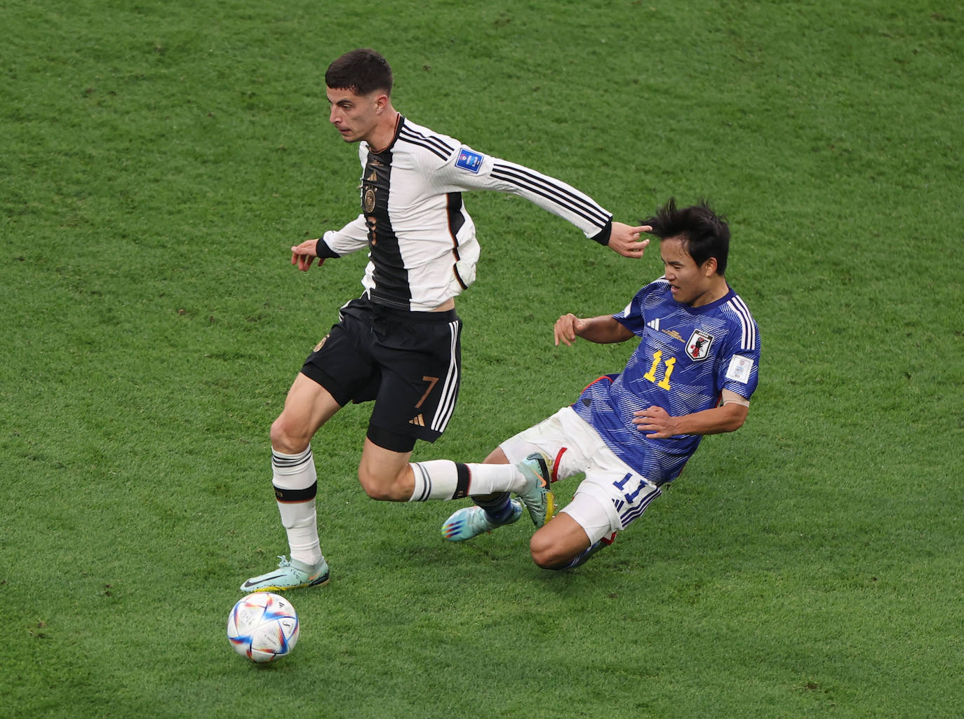 Fotos: Las mejores imágenes de Kubo en su debut mundialista