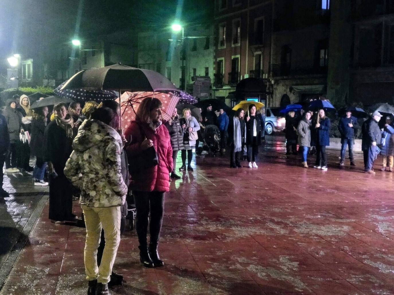 Concentración en Urretxu. 