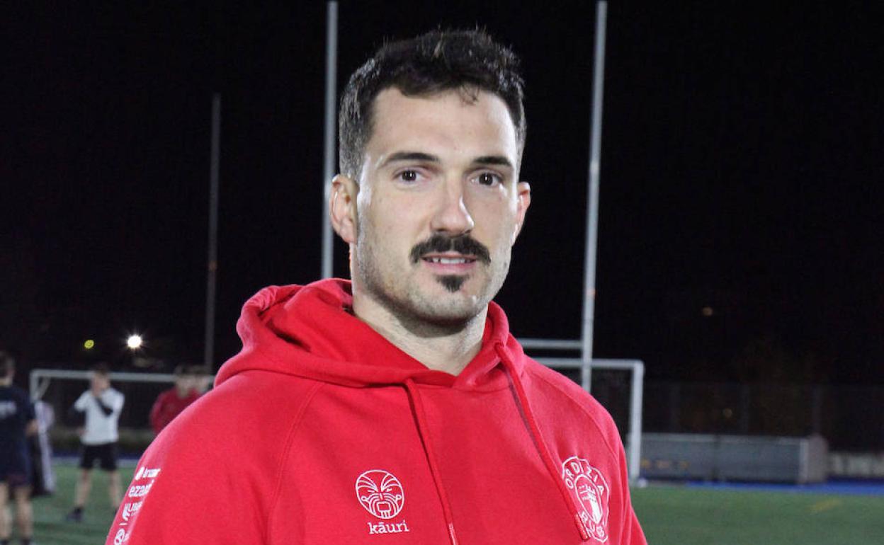 Julen Goia, capitán del Ampo Ordizia. 
