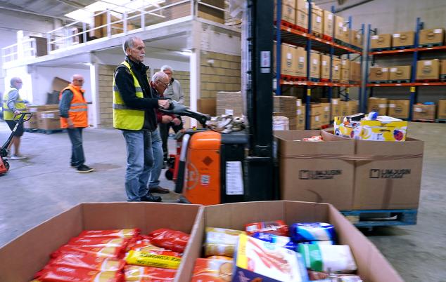 Fotos: Preparados para empezar el reparto