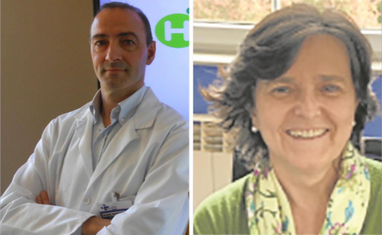 Agustín Aguirre y Ana Bustinduy.