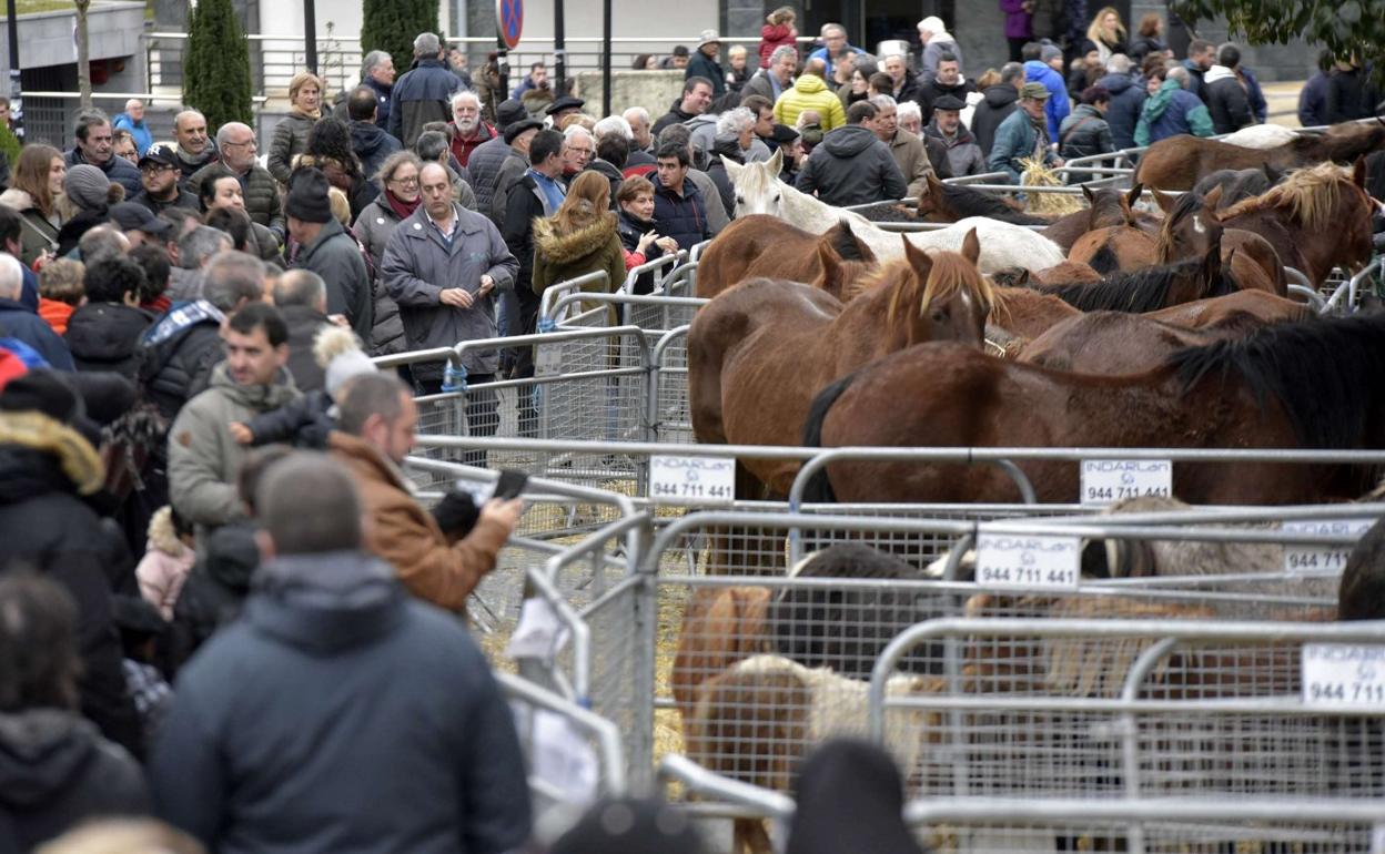 Imagen de la feria en 2019, antes de suspenderse por el Covid. 