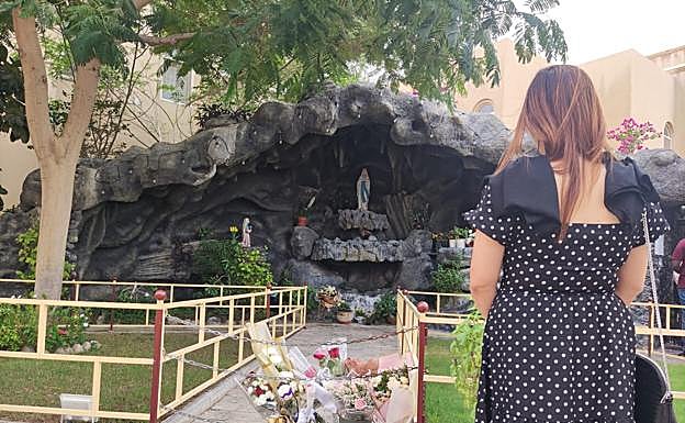 Imagen de la Virgen del Rosario.