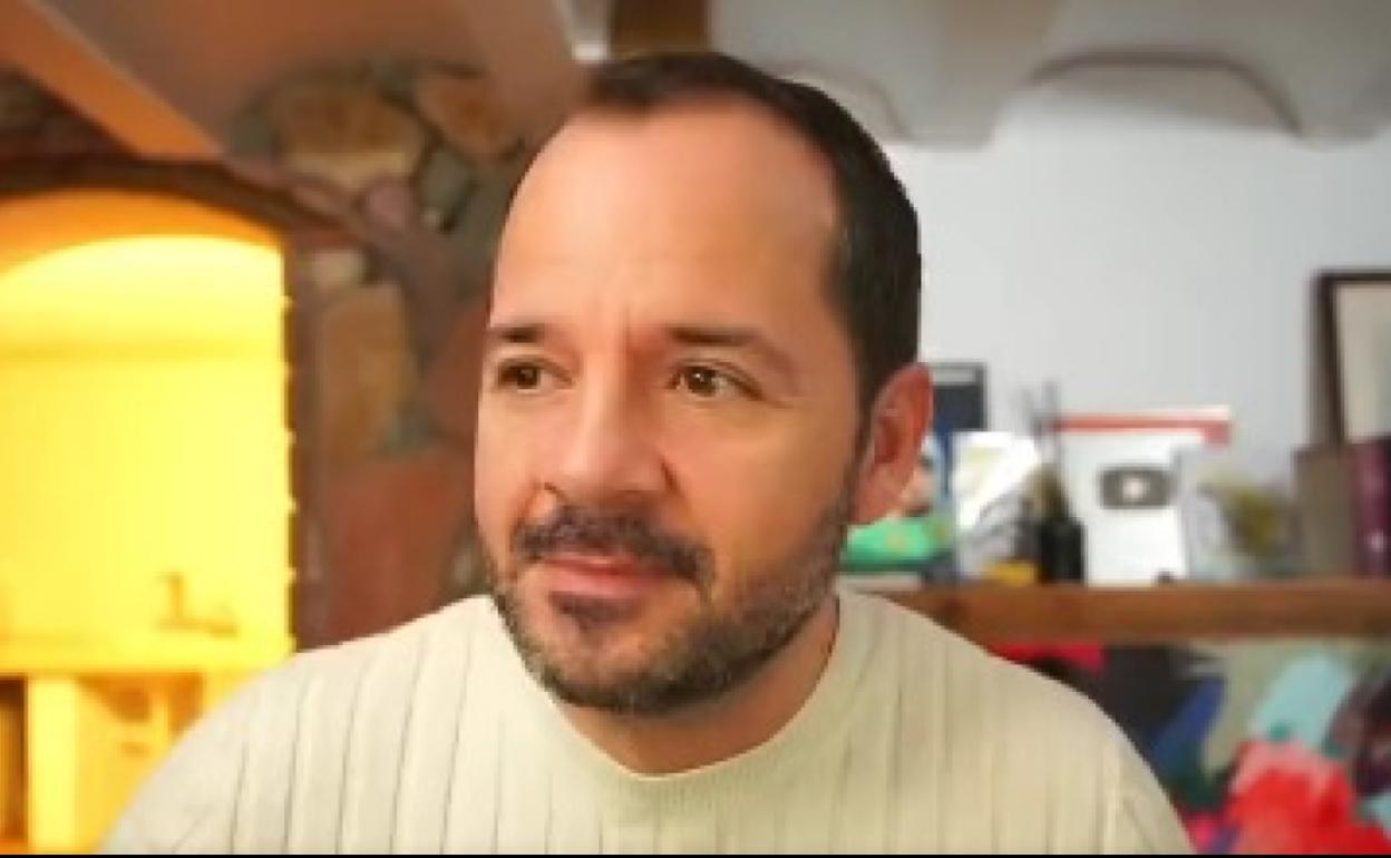 Ángel Martín, en su informativo.