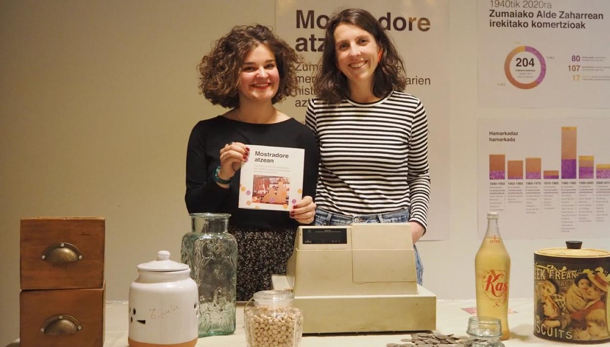 Maitane Subijana Zendoia eta Miren Osa Galdona. 