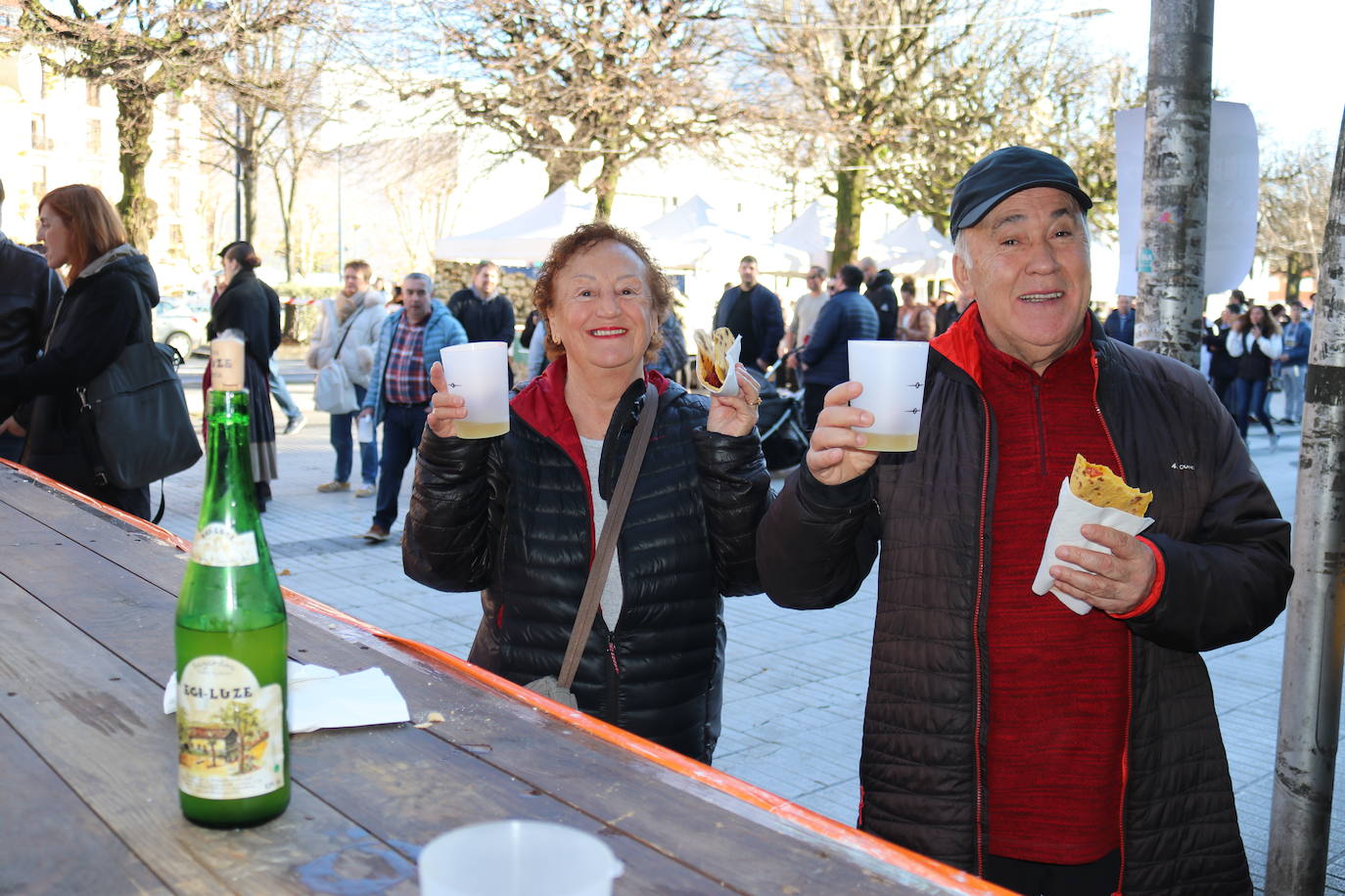 Fotos: Errenteria se vuelca con Santo Tomás