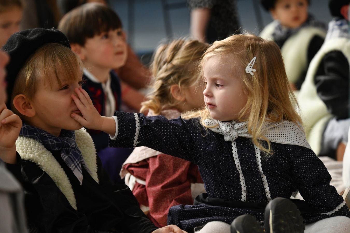 Fotos: Olentzero eta Mari Domingi, El Diario Vasco-n