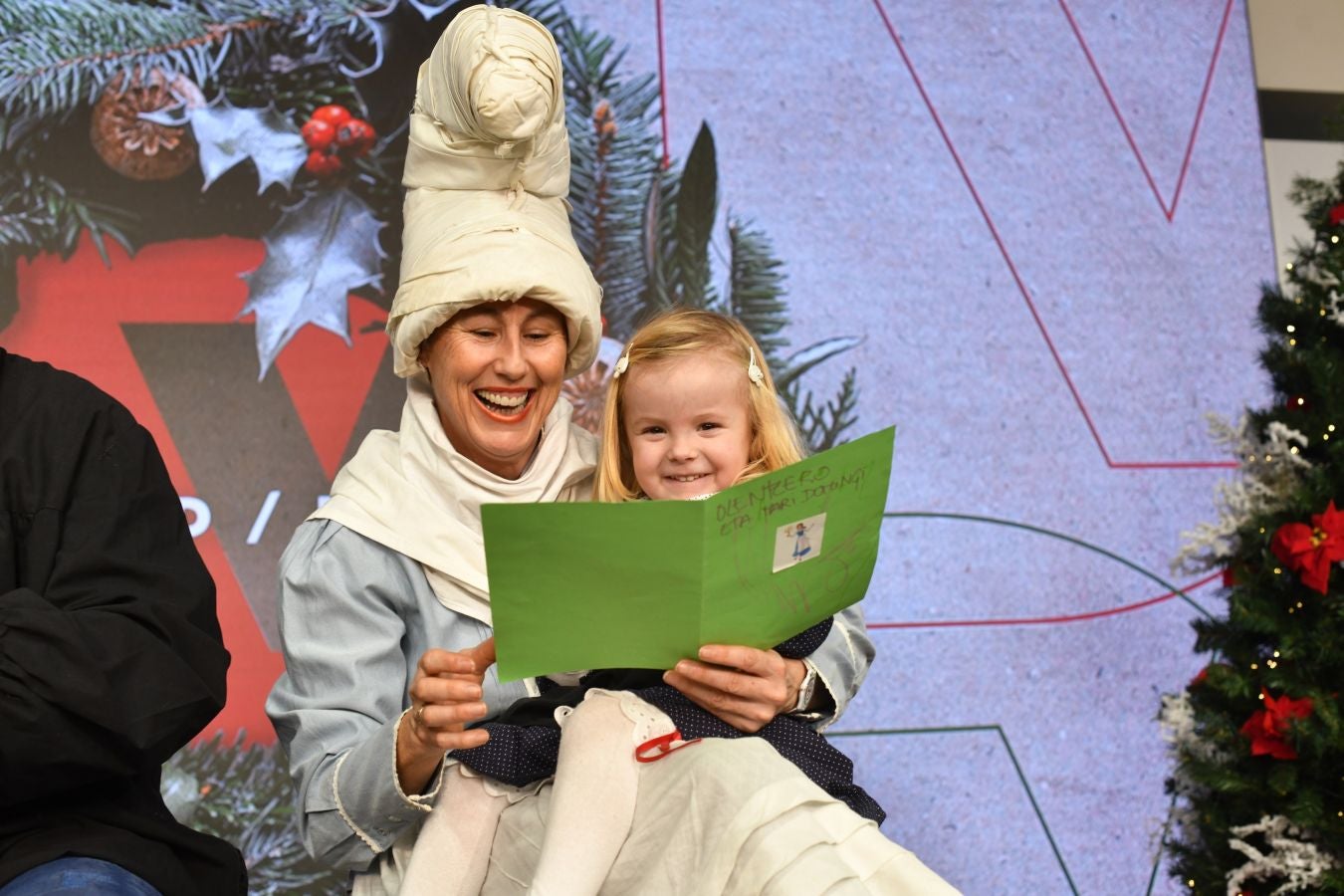 Fotos: Olentzero eta Mari Domingi, El Diario Vasco-n