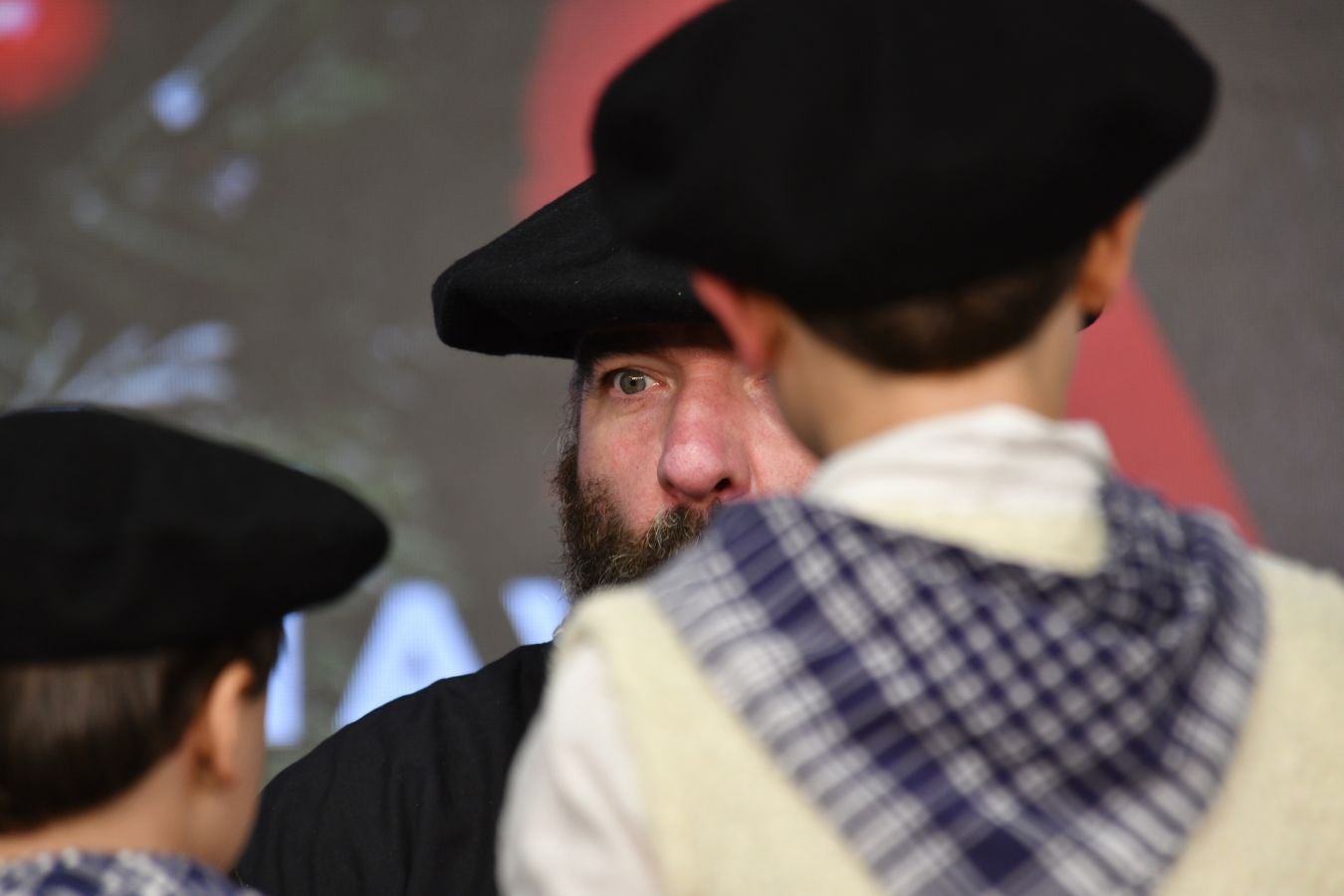 Fotos: Olentzero eta Mari Domingi, El Diario Vasco-n