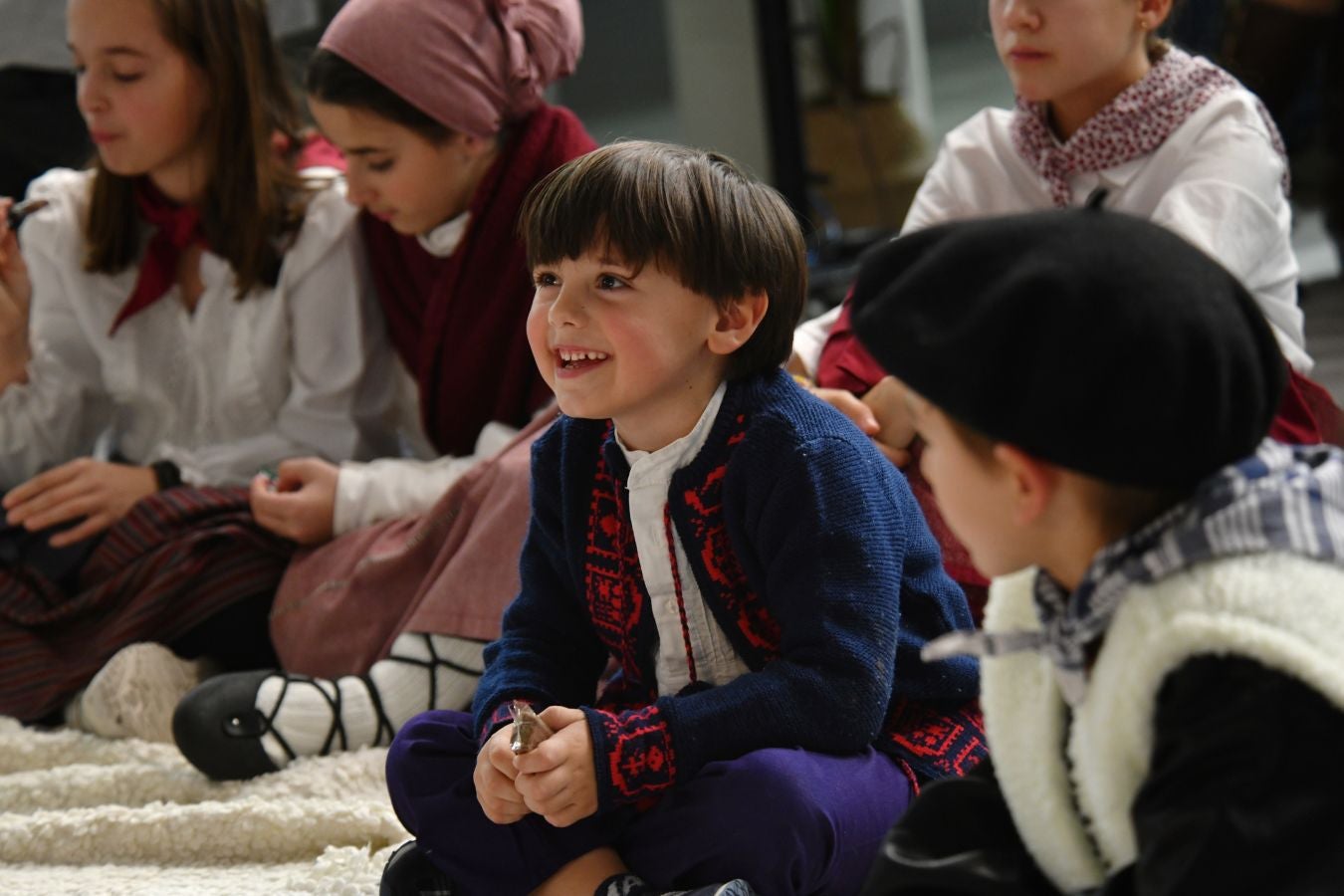 Fotos: Olentzero eta Mari Domingi, El Diario Vasco-n