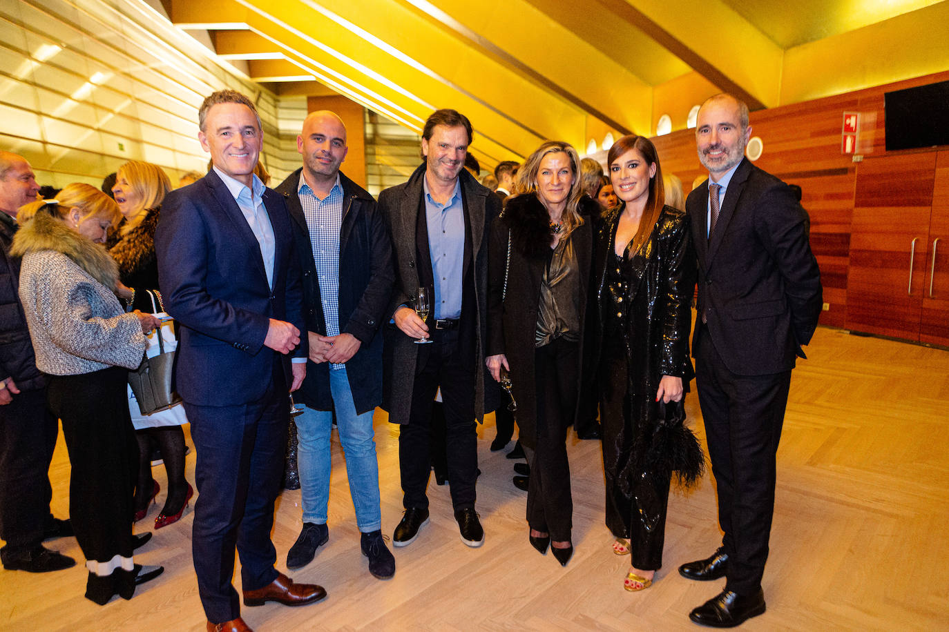 José Miguel Ayerza, Iñigo García, Eduardo Setién, Ana Elosegui, Laura Chamorro e Iñigo Iribarnegaray.