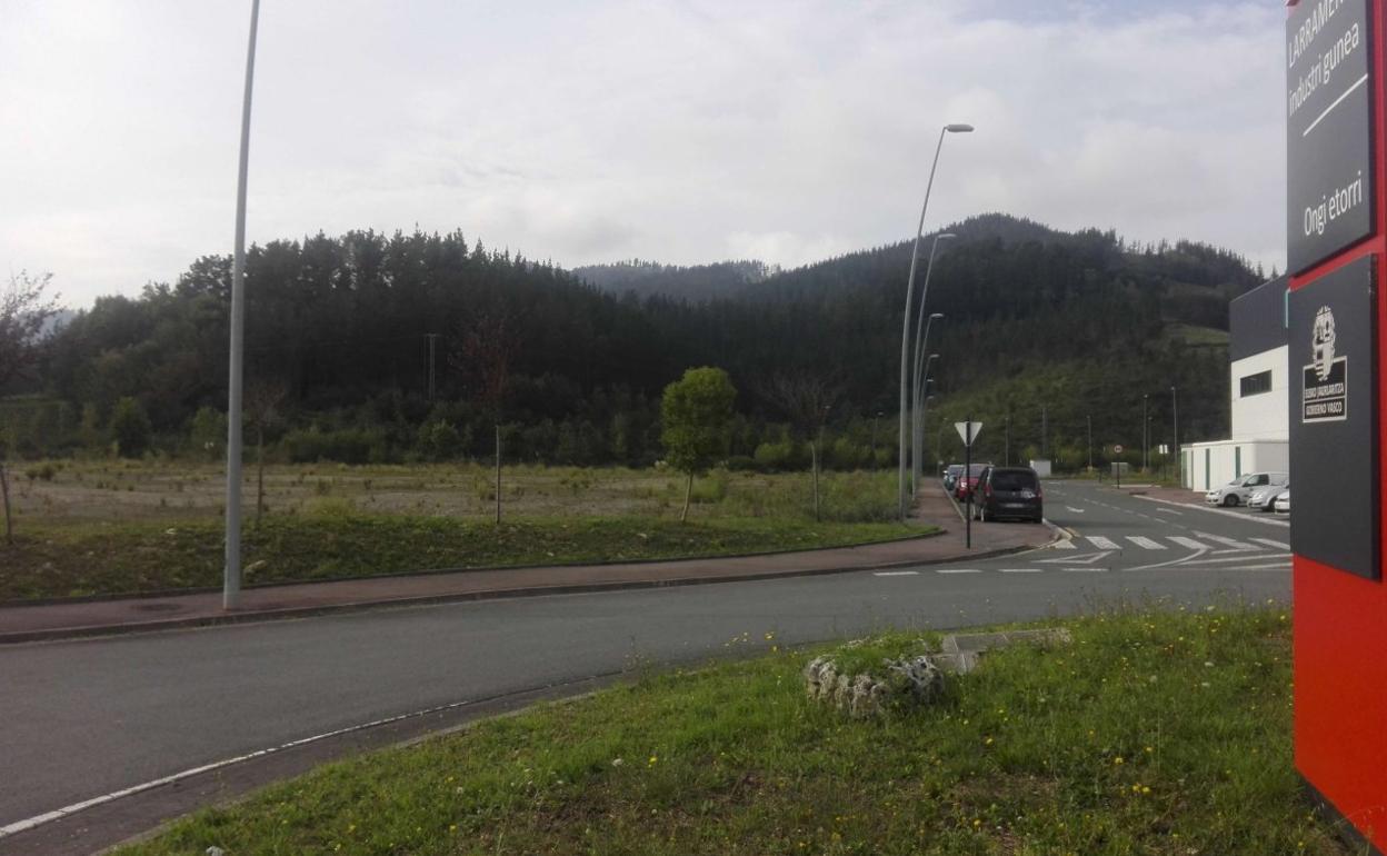 Polígono Larramendi de Bergara donde se proyecta la planta de recuperación de cal. 