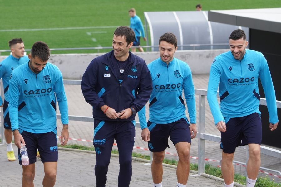 Fotos: Con las pilas bien cargadas para recibir al Osasuna