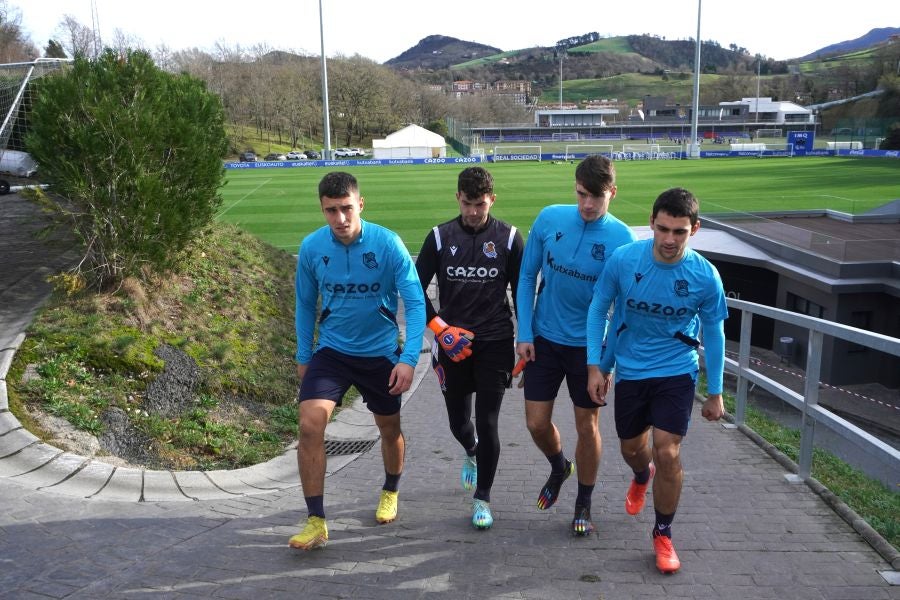 Fotos: Con las pilas bien cargadas para recibir al Osasuna