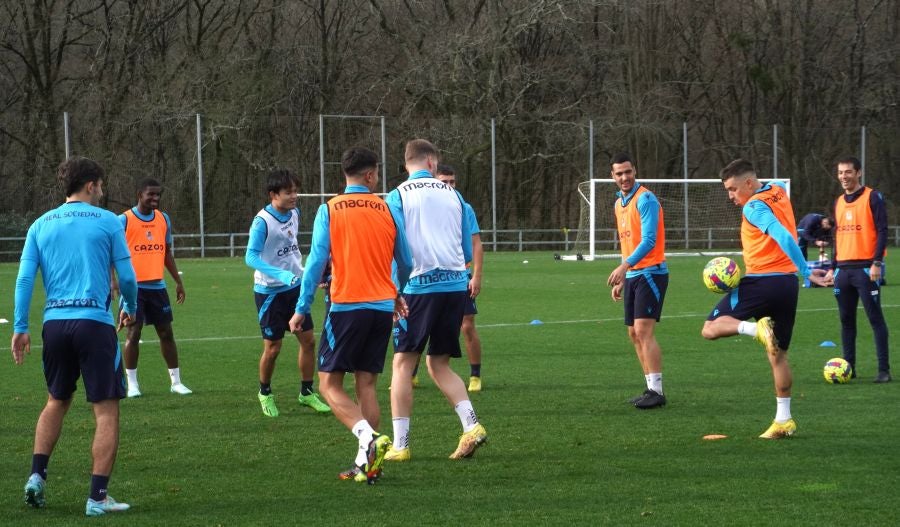 Fotos: Con las pilas bien cargadas para recibir al Osasuna