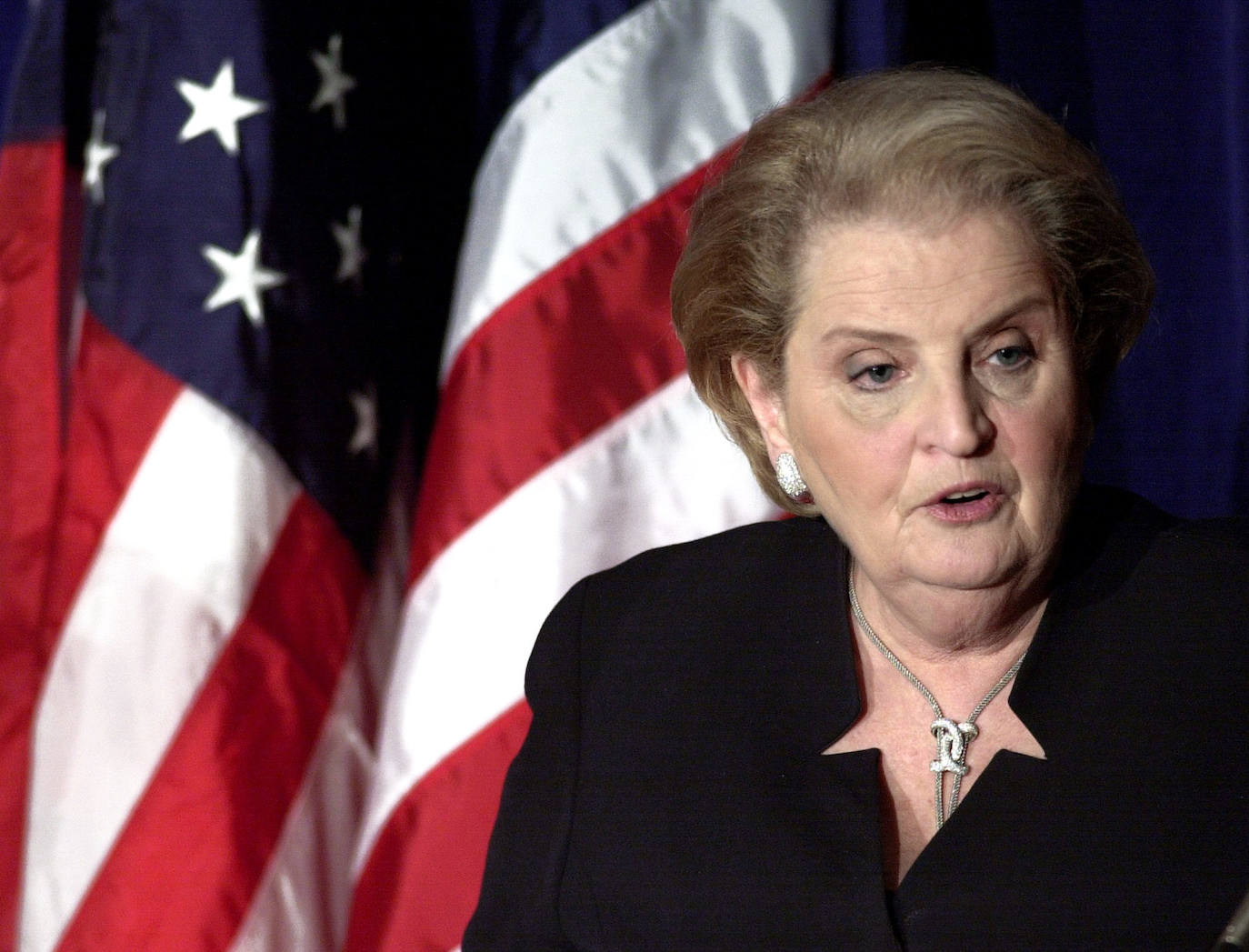 Madeleine Albright, 84 años. Primera secretaria de Estado estadounidense (1997-2001).