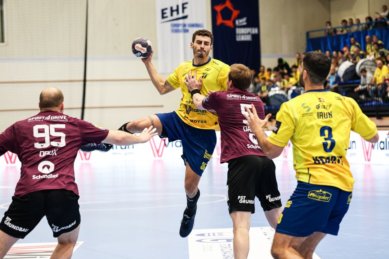 Derrota del Bidasoa Irun ante el Fuchse Berlin