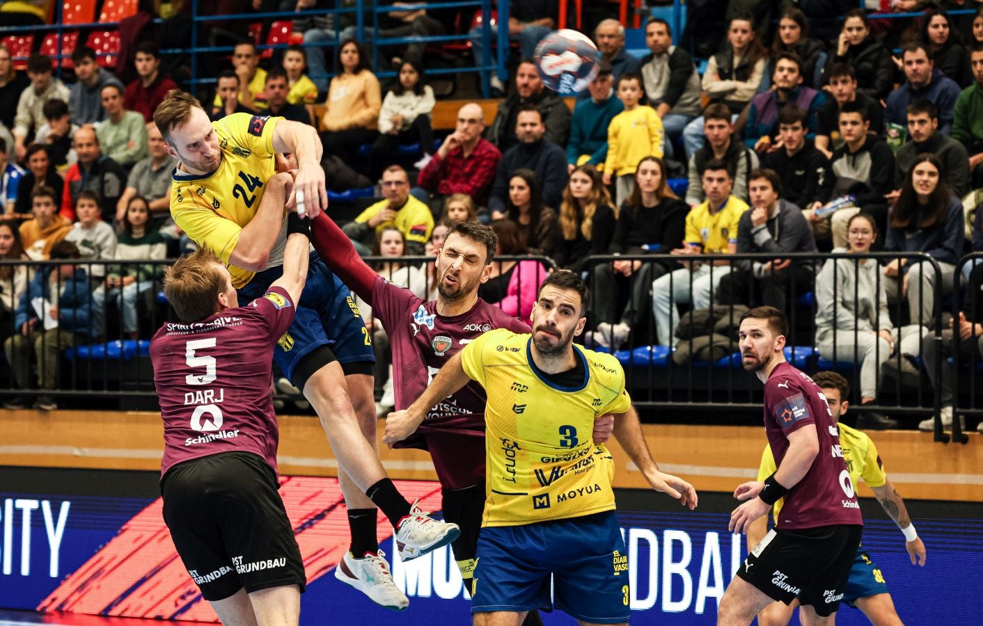 Derrota del Bidasoa Irun ante el Fuchse Berlin