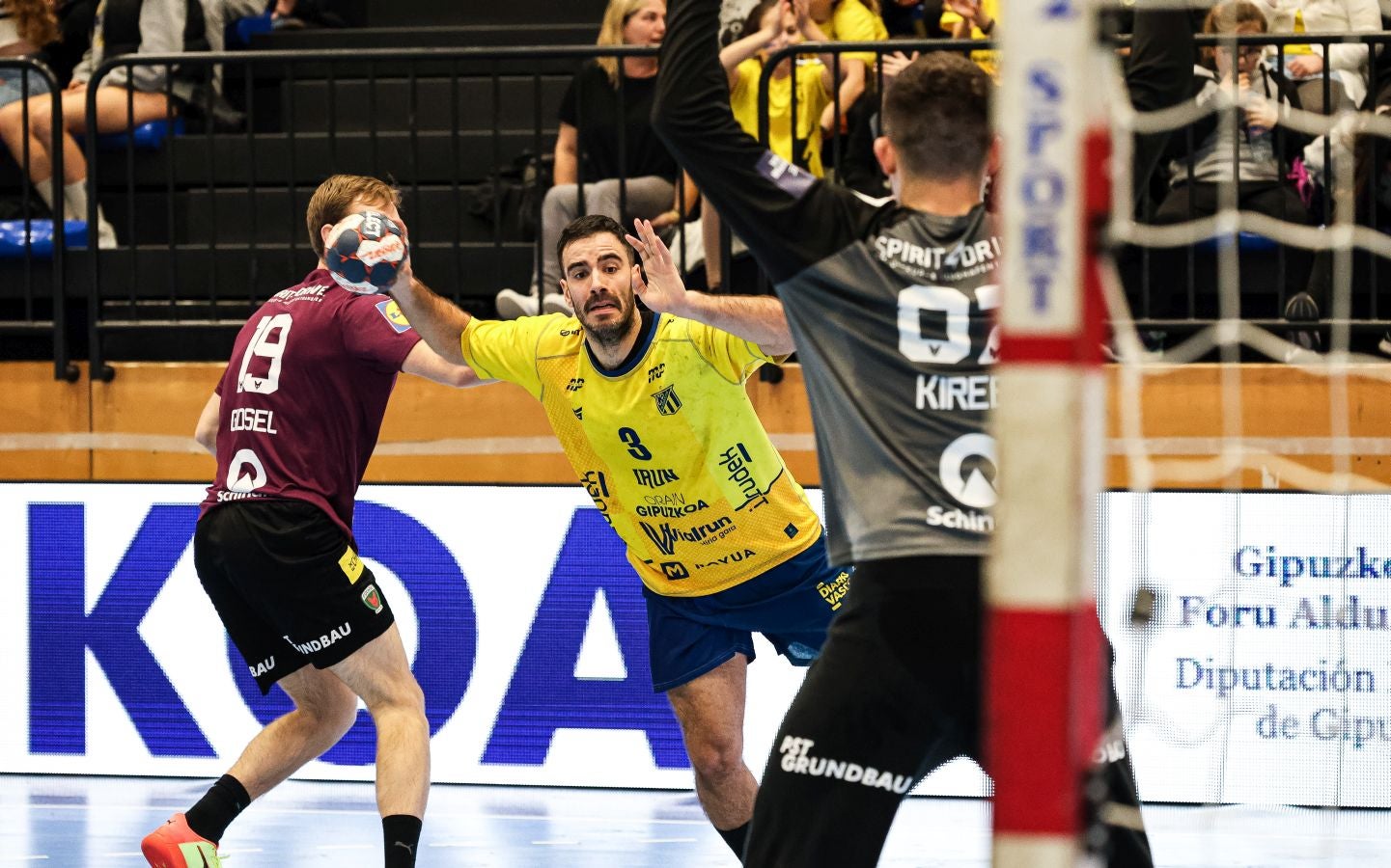 Derrota del Bidasoa Irun ante el Fuchse Berlin