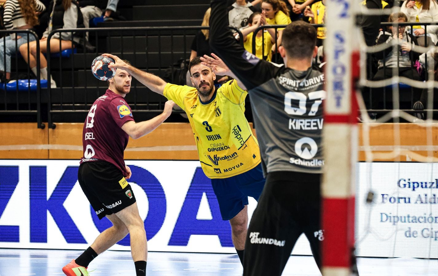 Derrota del Bidasoa Irun ante el Fuchse Berlin