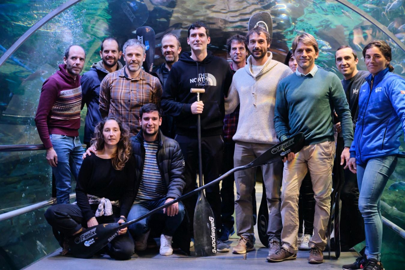 Despedida en familia a Ander Elosegi