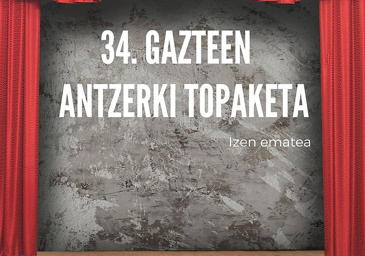 Maiatzean eta ekainean egingo da aurtengo gazteentzako antzerki topaketa