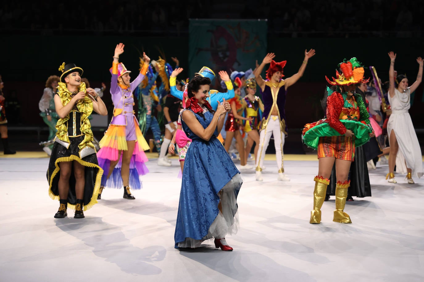 La presentación del Carnaval en Donostia, en imagénes
