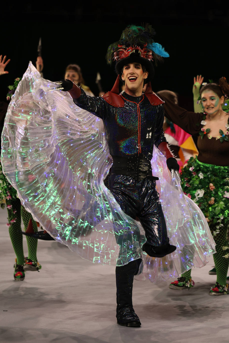 La presentación del Carnaval en Donostia, en imagénes