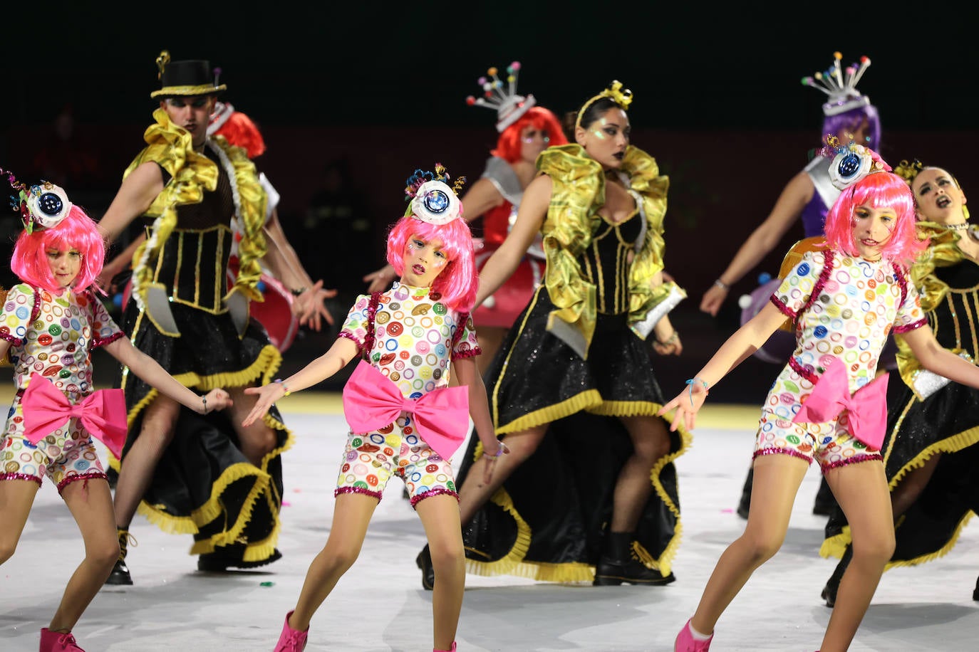 La presentación del Carnaval en Donostia, en imagénes