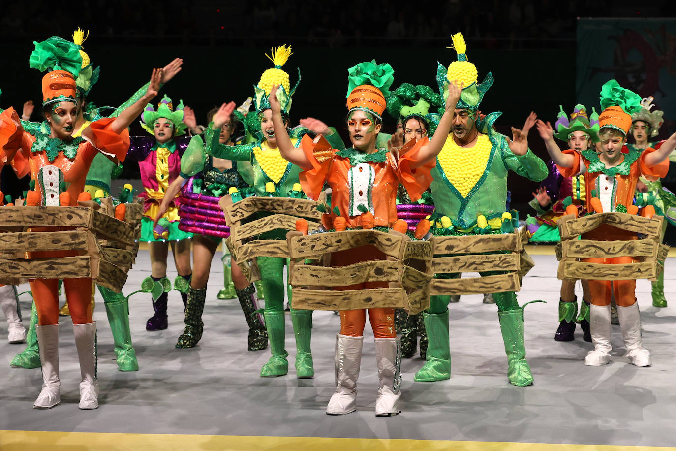 La presentación del Carnaval en Donostia, en imagénes