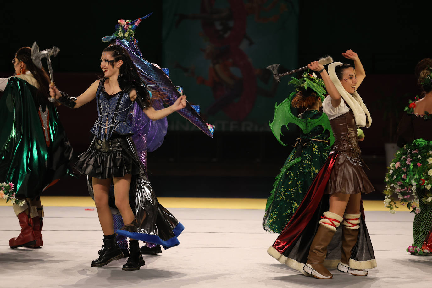 La presentación del Carnaval en Donostia, en imagénes