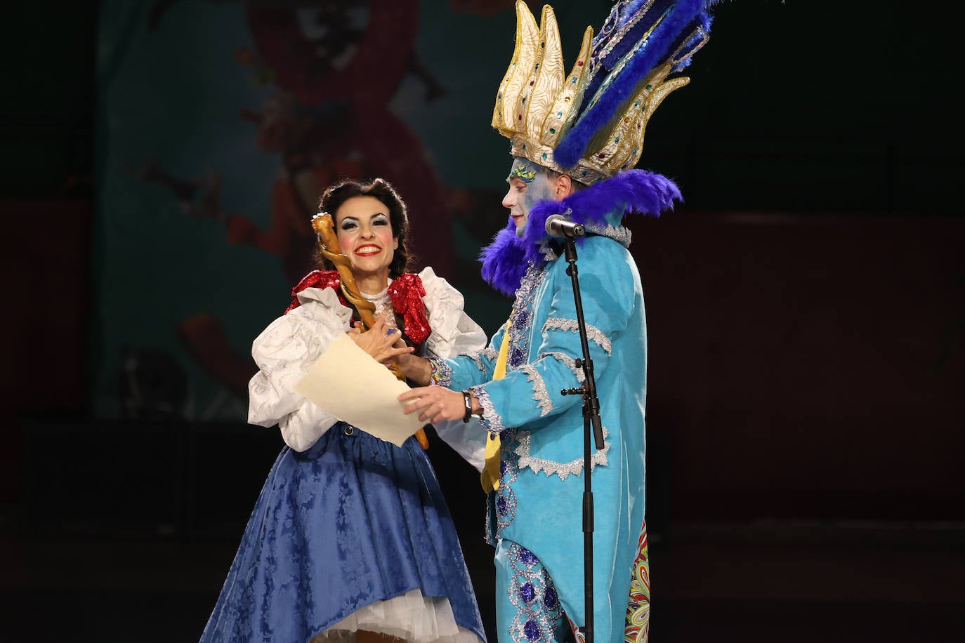 La presentación del Carnaval en Donostia, en imagénes