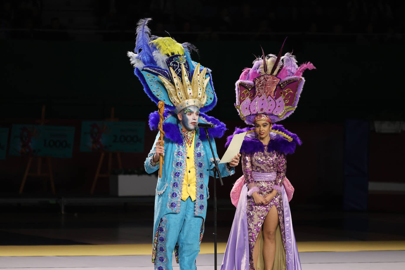 La presentación del Carnaval en Donostia, en imagénes