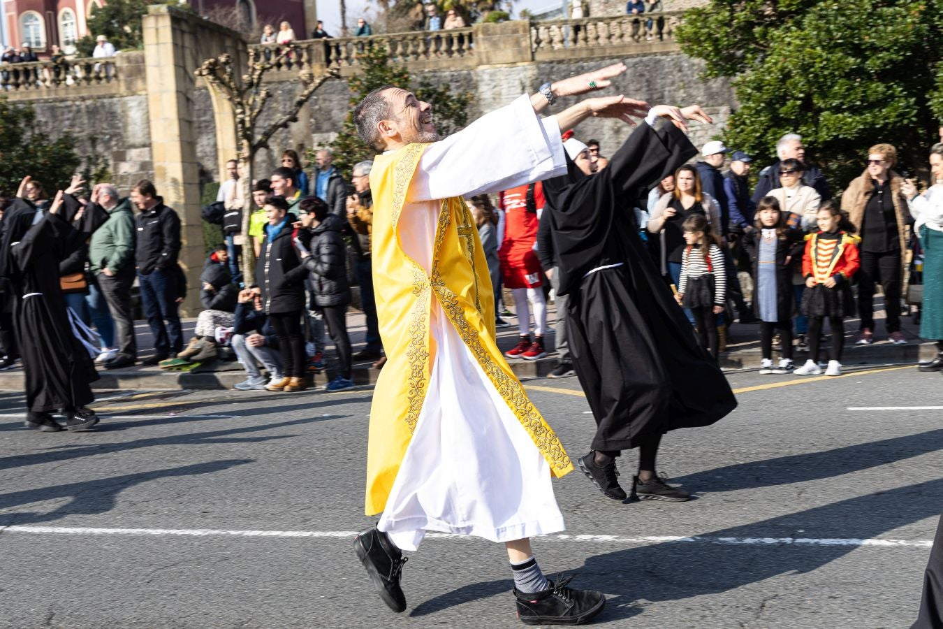El humor reina en Hondarribia